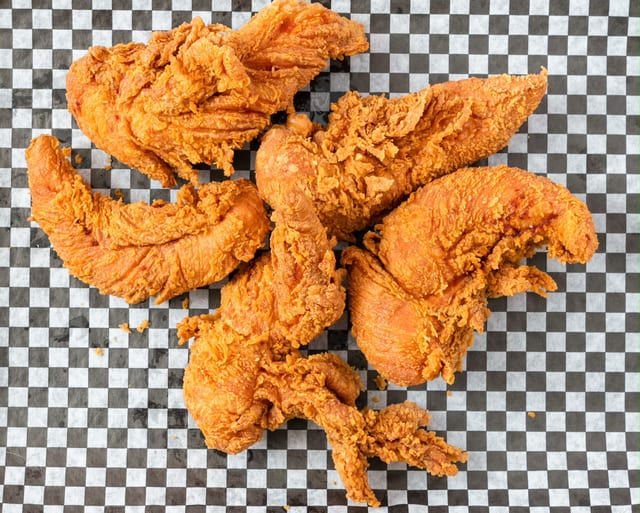 12 Pcs Chicken Tenders Meal.
