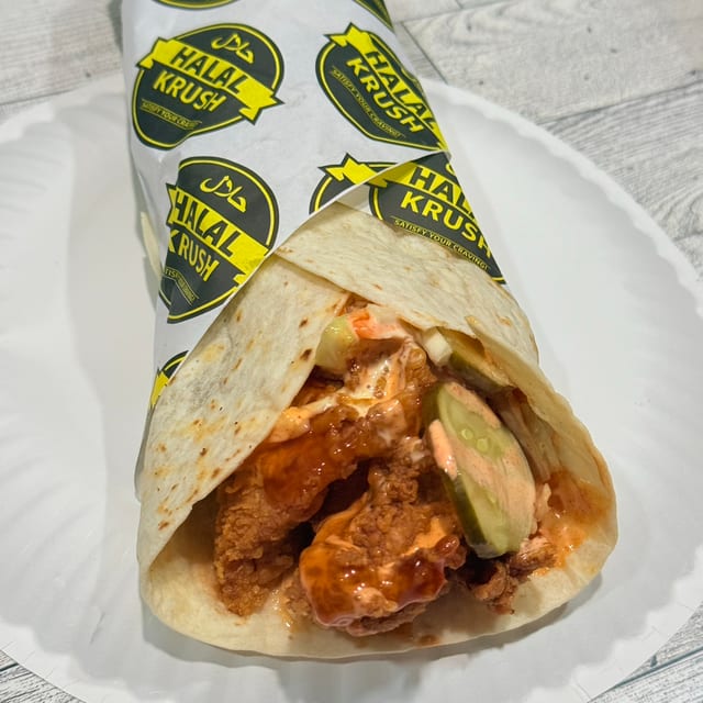 Crispy Krush Wrap.