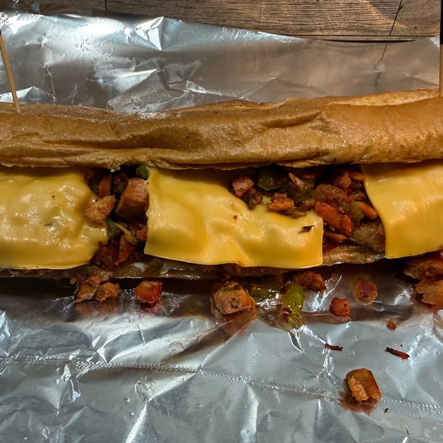 Chicken Cheese Steak.