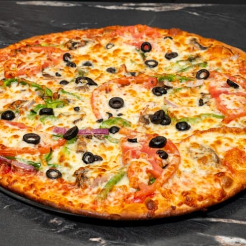 Medium Veggie Lovers.
