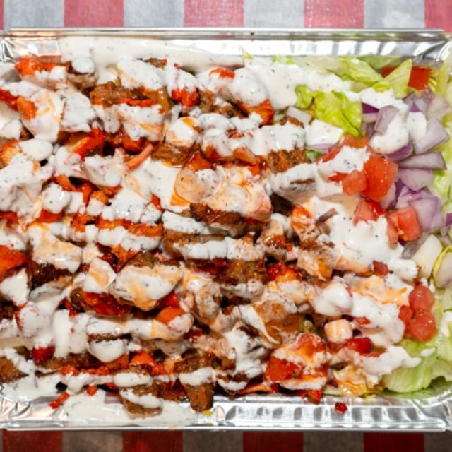Combo Lamb & Chicken Mix Rice.