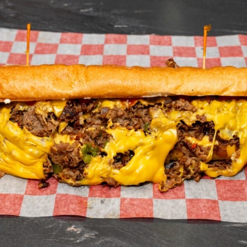 Combo Philly Cheese Steak.