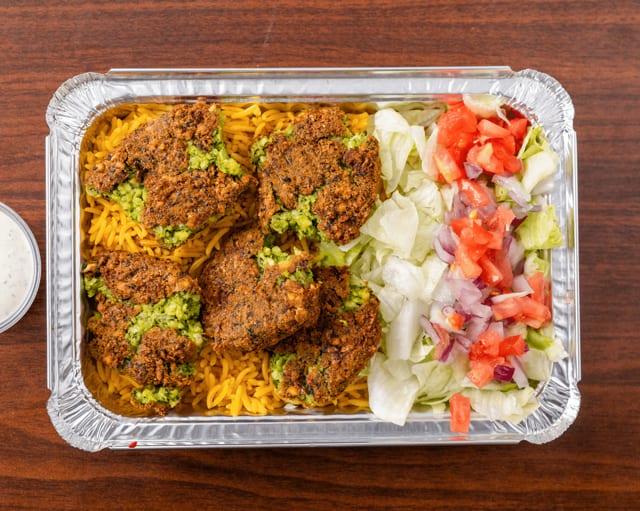 Falafel over Rice.
