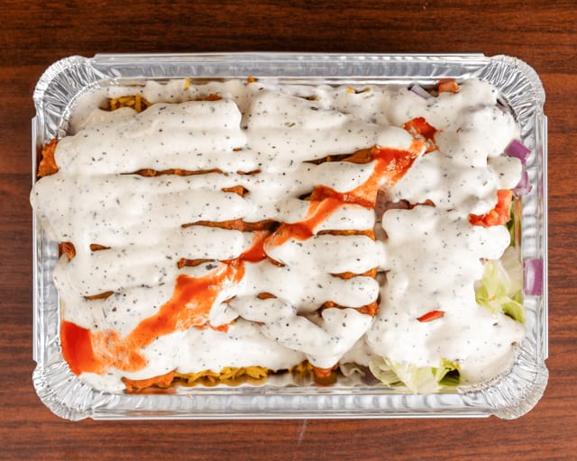 Combo Fish over Rice.
