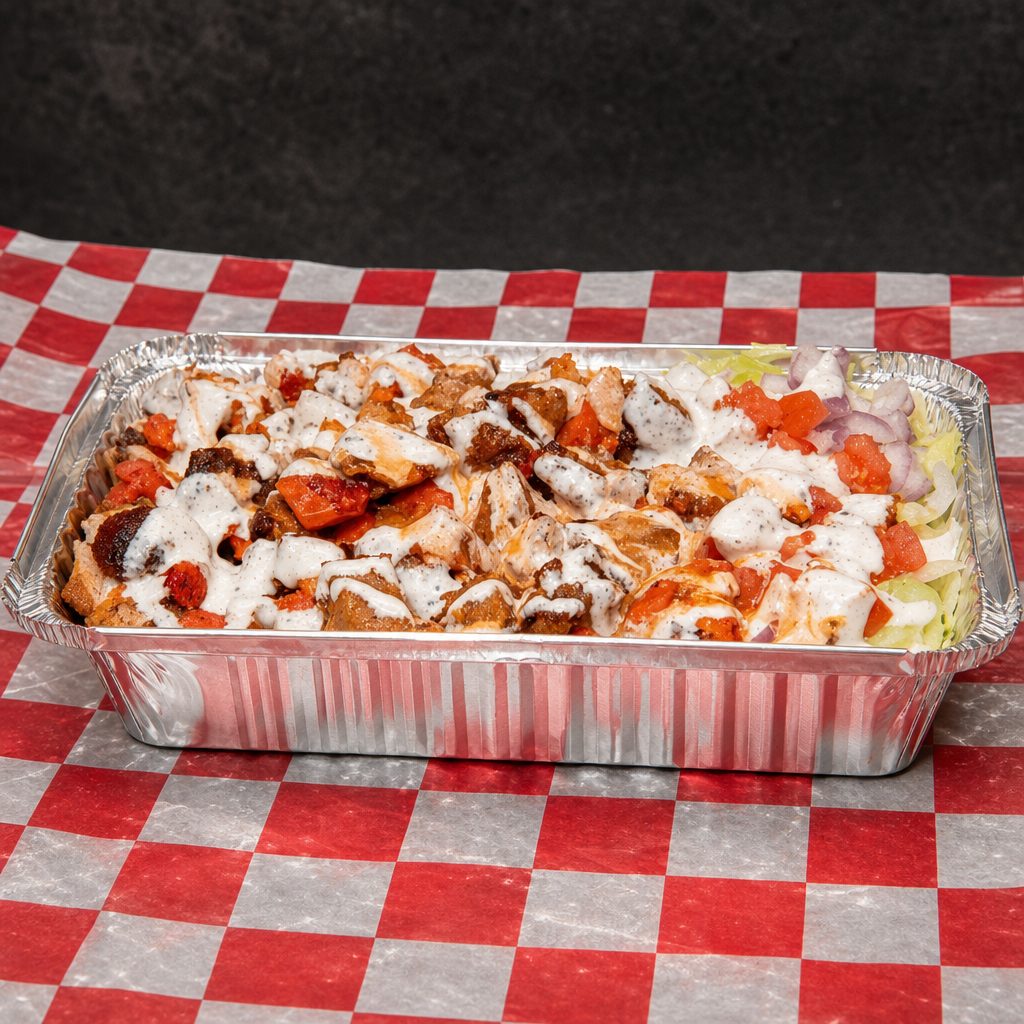 Lamb & Chicken Mix Rice.