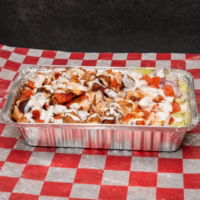 Lamb & Chicken Mix Rice.