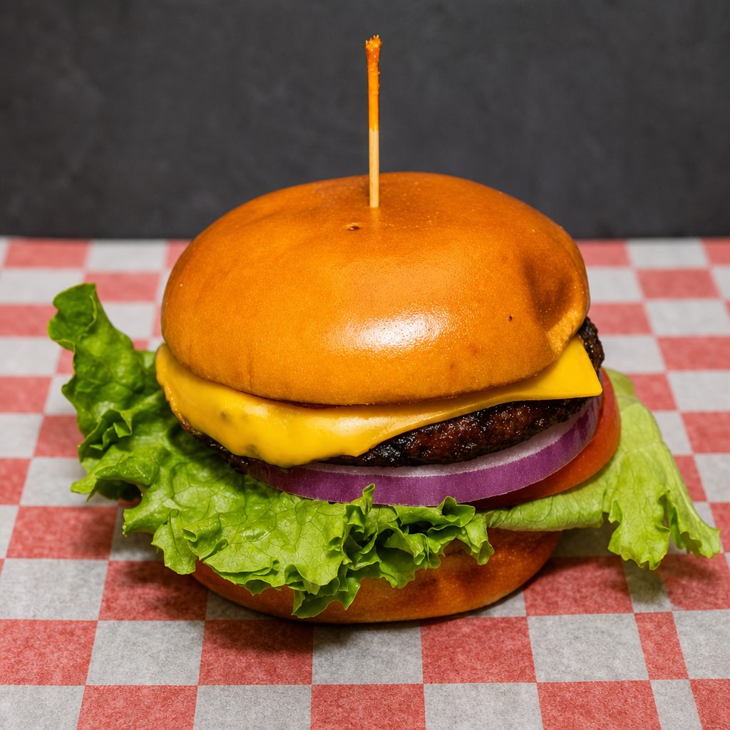 Combo Cheese Burger.