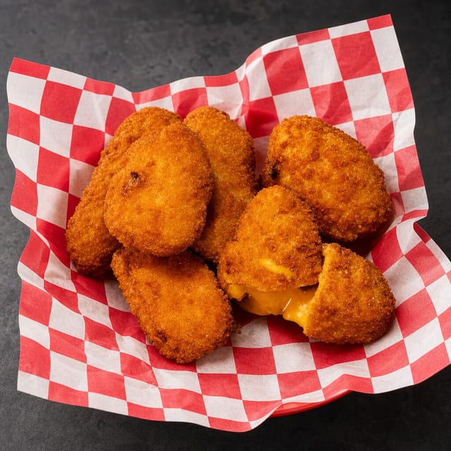 6 Pcs Jalapeño Poppers Only.