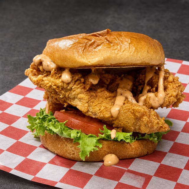 Crispy Chicken Sandwich.