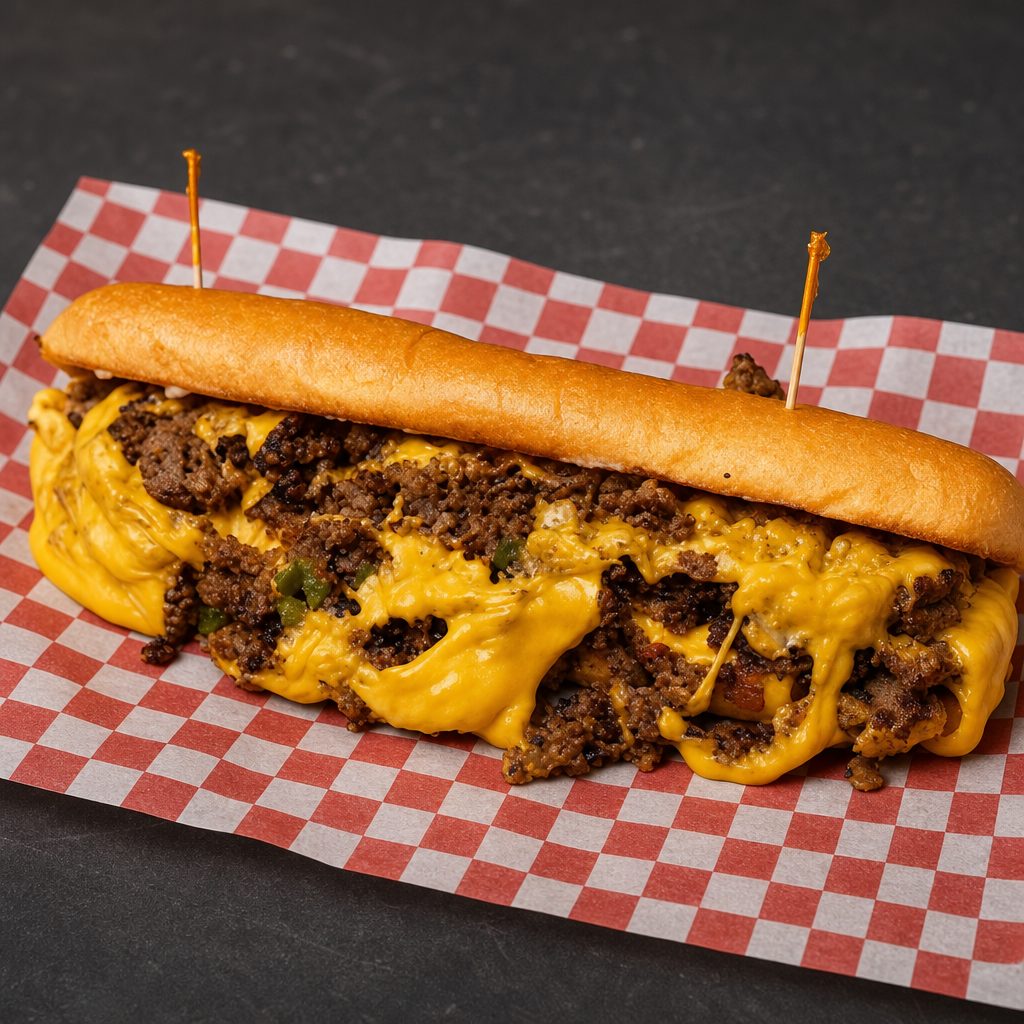 Combo Philly Cheese Steak.