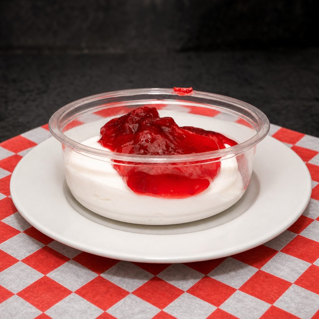 Strawberry cheesecake.