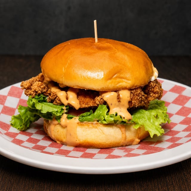 Combo Crispy Chicken Sandwich.