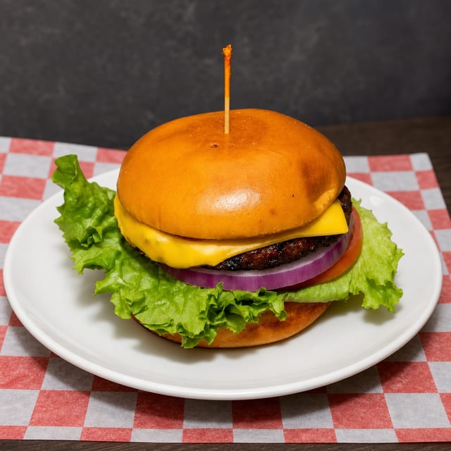 Combo Cheese Burger.