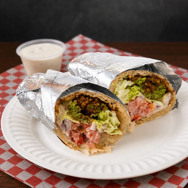 Combo Falafel Gyro.