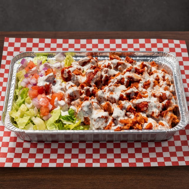 Combo Chicken Over Rice.
