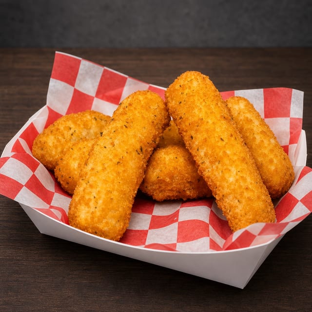 6 Pcs Mozzarella Sticks Combo.