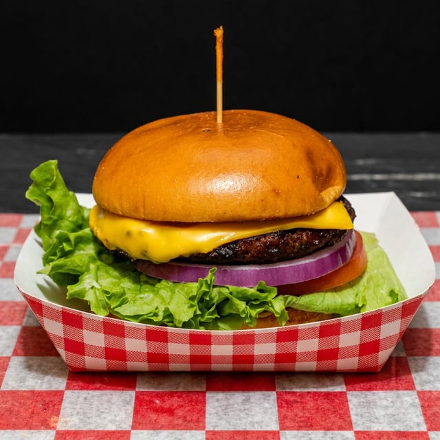 Combo Cheese Burger.