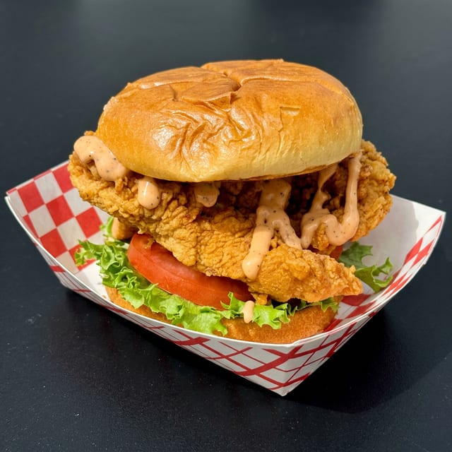 Crispy Chicken Sandwich.