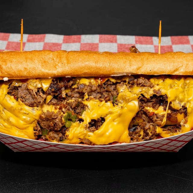 Combo Philly Cheese Steak.
