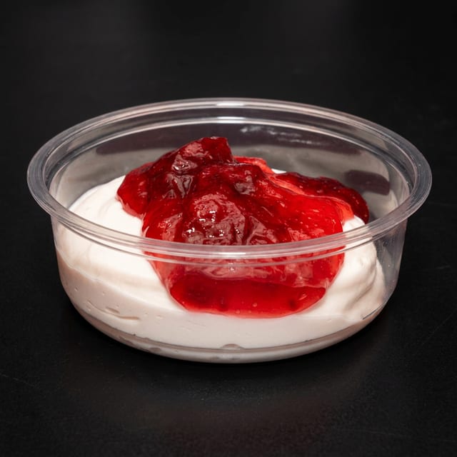 Strawberry cheesecake.