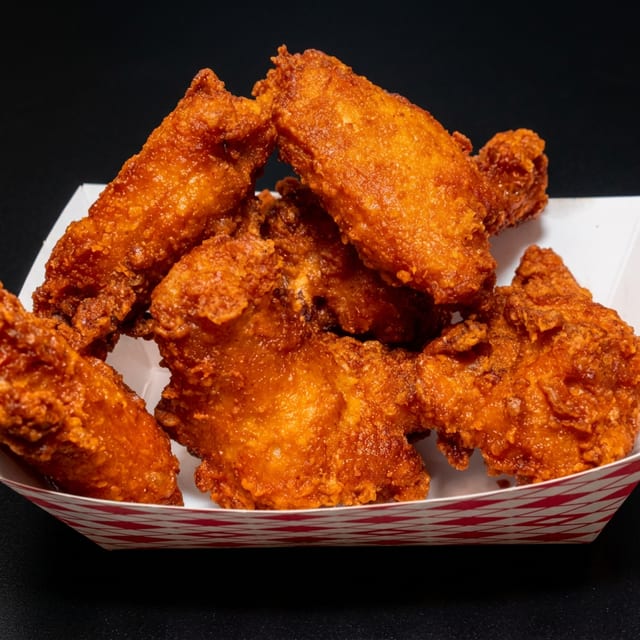 6 Pcs Wings Only.