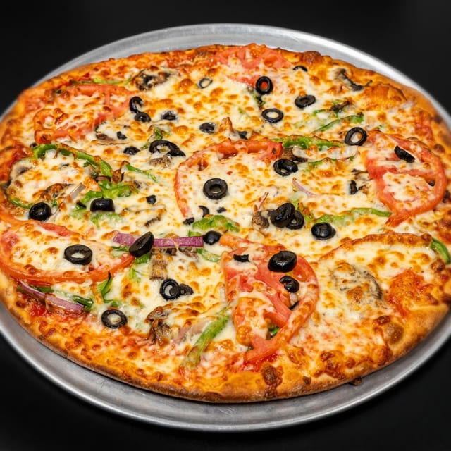Medium Veggie Lovers.