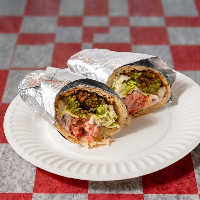 Combo Falafel Gyro.