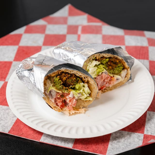Combo Falafel Gyro.