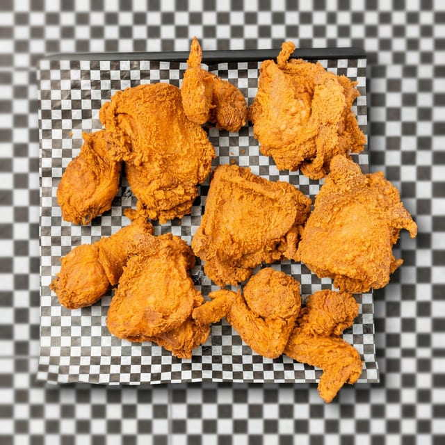 5PC W/ 2 Dinner Roll & SM Fries.