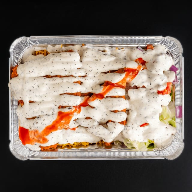 Combo Fish over Rice.