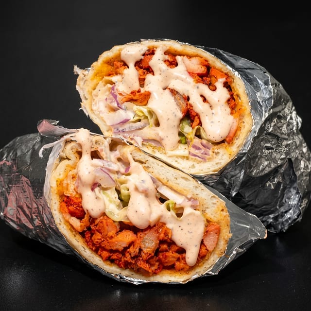 Combo Chicken Gyro.